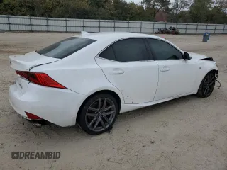 2019 Lexus IS with VIN JTHC81D22K5036347, listed as a Copart auction lot 76686154 with 75,686 mi miles and Salvage Title. Bid and sale history available at carsss.com. Image 3.