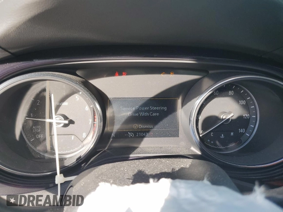 2023 Buick Encore GX Select with VIN KL4MMDSL9PB079729, listed as a Copart auction lot 63865455 with 21,043 mi miles and Salvage title. Bid and sale history available at DreamBid. Image 9.