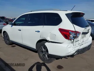 2017 Nissan Pathfinder SV with VIN 5N1DR2MNXHC649092, listed as a IAAI auction lot 41610633 with 185,343 mi miles and . Bid and sale history available at DreamBid. Image 3.