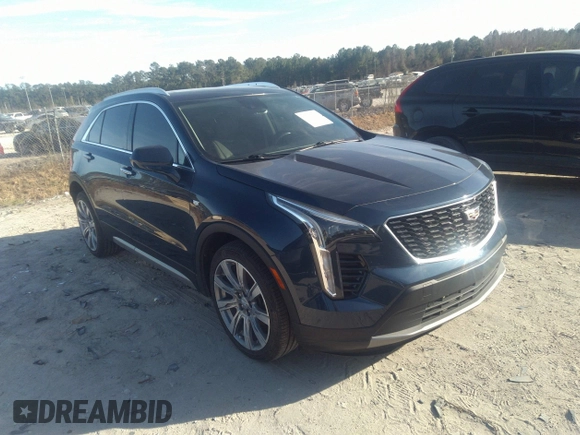 2019 Cadillac XT4 FWD Premium Luxury with VIN 1GYFZCR41KF202167, listed as a IAAI auction lot 35653161 with 64,132 mi miles and . Bid and sale history available at DreamBid. Image 1.