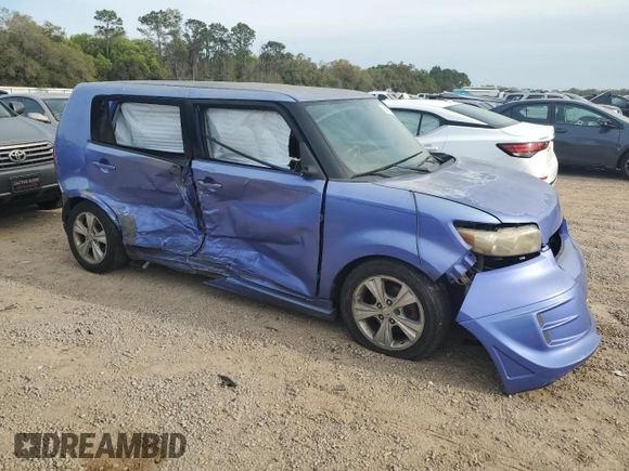 2010 Scion xB with VIN JTLZE4FE6A1115639, listed as a Copart auction lot 50777735 with 154,897 mi miles and Salvage Title. Bid and sale history available at carsss.com. Image 4.