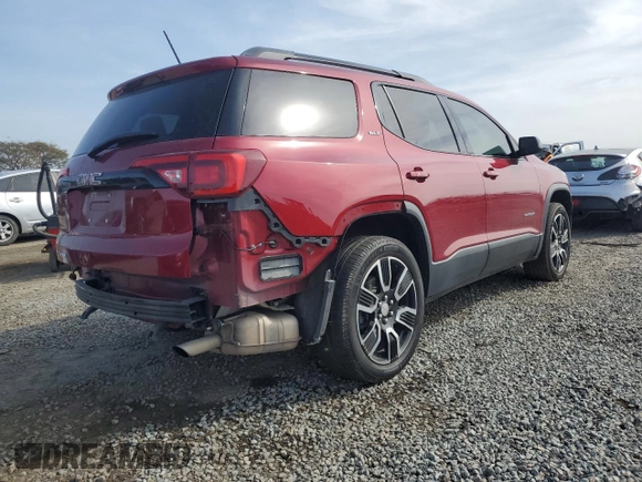 2019 GMC Acadia SLT with VIN 1GKKNMLA7KZ218025, listed as a Copart auction lot 44653135 with 93,775 mi miles and Salvage title. Bid and sale history available at DreamBid. Image 3.