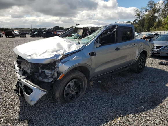 2023 Ford Ranger XL with VIN 1FTER4EH3PLE30437, listed as a Copart auction lot 45945975 with 21,535 mi miles and Salvage Title. Bid and sale history available at carsss.com. Image 1.