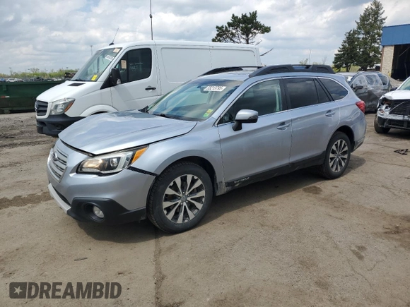 2015 Subaru Outback Limited z VIN 4S4BSBLC2F3350933, wystawiony jako Copart lot #55213795 z przebiegiem 108 058 mil mil oraz Czysty tytuł • Clean title. Historia ofert i sprzedaży dostępna na DreamBid. Obrazek 1.