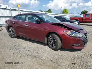 2018 Nissan Maxima SV with VIN 1N4AA6AP3JC409681, listed as a Copart auction lot 58630924 with 102,552 mi miles and Salvage Title. Bid and sale history available at DreamBid. Image 4.