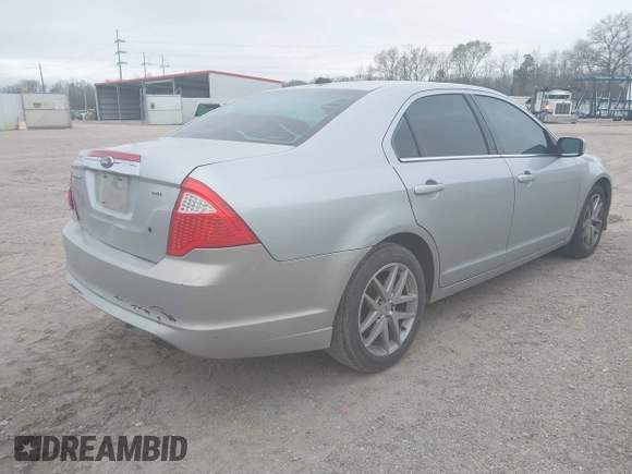 2010 Ford Fusion SEL with VIN 3FAHP0JA3AR166610, listed as a IAAI auction lot 41583485 with 228,011 mi miles. Bid and sale history available at carsss.com. Image 4.