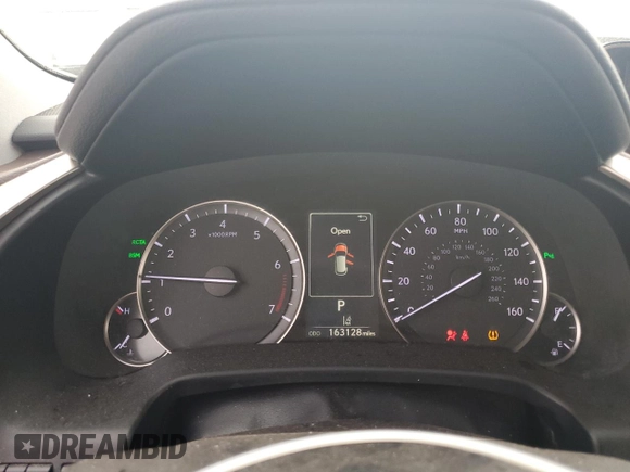 2017 Lexus RX 350 with VIN 2T2BZMCA9HC129460, listed as a Copart auction lot 57301995 with 163,128 mi miles and Salvage title. Bid and sale history available at DreamBid. Image 9.
