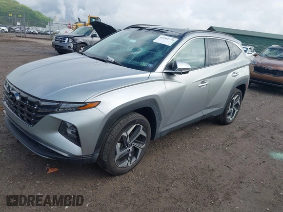 2024 Hyundai Tucson Limited with VIN 5NMJECDE1RH363885, listed as a IAAI auction lot 42204779 with 141,146 mi miles and . Bid and sale history available at DreamBid. Image 18.