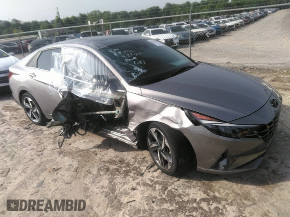 2023 Hyundai Elantra Limited z VIN KMHLP4AG2PU504026, wystawiony jako IAAI lot #42265274 z przebiegiem 73 286 mil mil oraz . Historia ofert i sprzedaży dostępna na DreamBid. Obrazek 1.