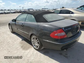 2008 Mercedes-Benz CLK 350 with VIN WDBTK56F28F251092, listed as a Copart auction lot 75079744 with Not Provided miles and Salvage Title. Bid and sale history available at DreamBid. Image 2.