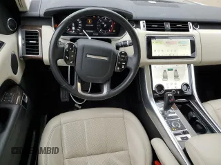 2019 Land Rover Range Rover Sport HSE with VIN SALWR2RKXKA851325, listed as a Copart auction lot 77673504 with 105,935 mi miles and Salvage Title. Bid and sale history available at carsss.com. Image 8.