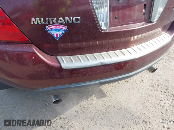 2007 Nissan Murano S with VIN JN8AZ08W67W600245, listed as a IAAI auction lot 41804161 with 144,554 mi miles and . Bid and sale history available at DreamBid. Image 6.