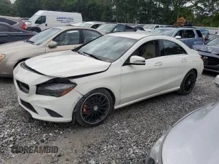 2015 Mercedes-Benz CLA 250 with VIN WDDSJ4GBXFN174986, listed as a Copart auction lot 67223213 with 83,516 mi miles and . Bid and sale history available at DreamBid. Image 1.