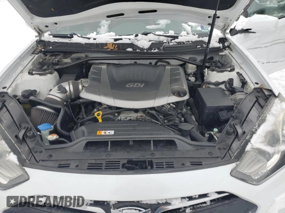 2013 Hyundai Genesis Coupe R-Spec with VIN KMHHU6KJ4DU112827, listed as a Copart auction lot 45130315 with 80,919 mi miles and Salvage title. Bid and sale history available at DreamBid. Image 11.