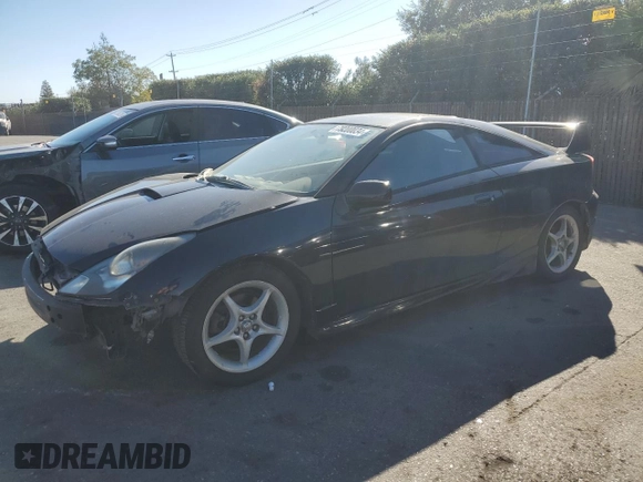 2003 Toyota Celica GTS with VIN JTDDY38T330064290, listed as a Copart auction lot 79200034 with 107,208 mi miles and Salvage Title. Bid and sale history available at carsss.com. Image 1.