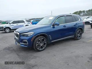 2021 BMW X5 sDrive40i with VIN 5UXCR4C0XM9G16295, listed as a IAAI auction lot 41534953 with 28,722 mi miles. Bid and sale history available at carsss.com. Image 18.