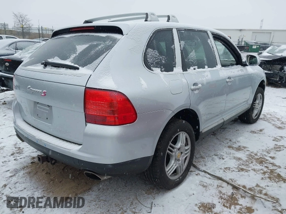 2004 Porsche Cayenne S with VIN WP1AB29P24LA66806, listed as a IAAI auction lot 41301355 with 139,569 mi miles. Bid and sale history available at carsss.com. Image 4.
