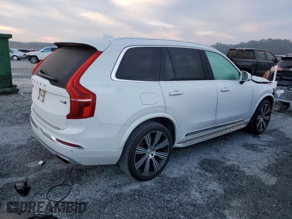 2020 Volvo XC90 Inscription with VIN YV4A22PL4L1619951, listed as a Copart auction lot 74027884 with 84,032 mi miles and Salvage Title. Bid and sale history available at carsss.com. Image 3.