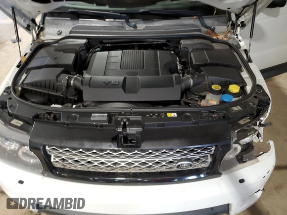 2013 Land Rover Range Rover Sport HSE Lux with VIN SALSK2D42DA785934, listed as a Copart auction lot 58473655 with 138,955 mi miles and Salvage title. Bid and sale history available at DreamBid. Image 12.