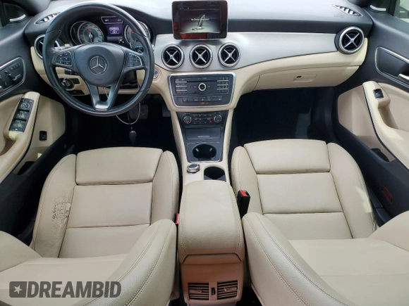 2016 Mercedes-Benz CLA 250 with VIN WDDSJ4EB6GN330378, listed as a Copart auction lot 61989553 with 29,672 mi miles and . Bid and sale history available at DreamBid. Image 8.