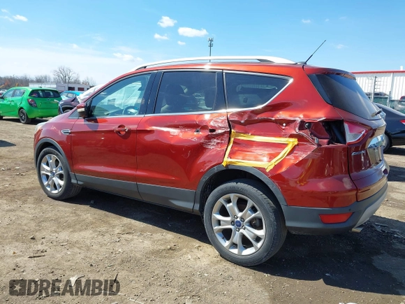 2016 Ford Escape Titanium with VIN 1FMCU0JX6GUC37684, listed as a IAAI auction lot 41829191 with 88,032 mi miles. Bid and sale history available at carsss.com. Image 6.