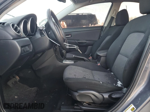 2007 Mazda 3 i Touring with VIN JM1BK32F571676258, listed as a Copart auction lot 87883545 with 141,203 mi miles and Salvage Title. Bid and sale history available at DreamBid. Image 7.