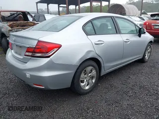 2013 Honda Civic LX with VIN 2HGFB2F50DH565533, listed as a IAAI auction lot 41774367 with 186,005 mi miles and . Bid and sale history available at DreamBid. Image 4.