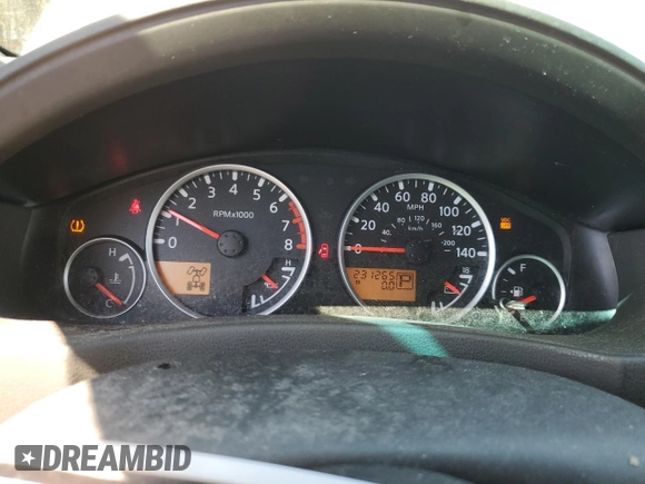 2008 Nissan Pathfinder S with VIN 5N1AR18B88C608781, listed as a Copart auction lot 48474975 with 231,265 mi miles and Clean title. Bid and sale history available at DreamBid. Image 9.