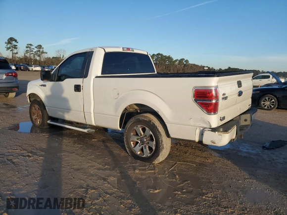 2012 Ford F-150 XL with VIN 1FTMF1CMXCFC55311, listed as a Copart auction lot 88734545 with 95,730 mi miles and Salvage Title. Bid and sale history available at carsss.com. Image 2.