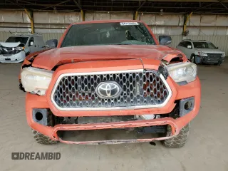 2017 Toyota Tacoma SR5 with VIN 3TMAZ5CN9HM046028, listed as a Copart auction lot 64113485 with 92,461 mi miles and Salvage title. Bid and sale history available at DreamBid. Image 5.