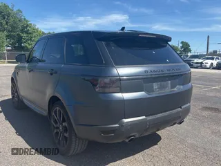 2016 Land Rover Range Rover Sport V8 Dynamic with VIN SALWR2EF7GA574309, listed as a Copart auction lot 55685005 with 142,160 mi miles and Clean Title. Bid and sale history available at carsss.com. Image 3.