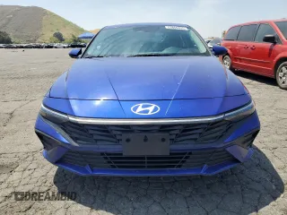 2024 Hyundai Elantra SEL with VIN KMHLM4DG1RU697941, listed as a Copart auction lot 53869435 with 13,915 mi miles and Salvage title. Bid and sale history available at DreamBid. Image 5.