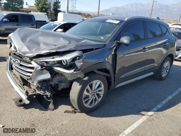 2018 Hyundai Tucson SEL with VIN KM8J33A46JU808857, listed as a Copart auction lot 80459974 with 41,171 mi miles and Salvage Title. Bid and sale history available at carsss.com. Image 1.