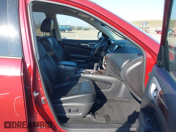 2016 Nissan Pathfinder Platinum with VIN 5N1AR2MM0GC659560, listed as a IAAI auction lot 41467463 with 119,660 mi miles and . Bid and sale history available at DreamBid. Image 5.
