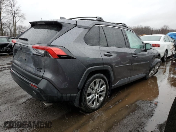 2023 Toyota RAV4 XLE Premium with VIN 2T3A1RFV7PC350144, listed as a Copart auction lot 50317175 with 46,130 mi miles and Salvage Title. Bid and sale history available at carsss.com. Image 3.
