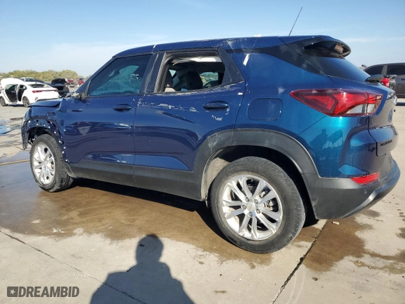 2021 Chevrolet TrailBlazer LS with VIN KL79MMS2XMB133311, listed as a Copart auction lot 65497084 with 41,547 mi miles and Clean Title. Bid and sale history available at carsss.com. Image 2.