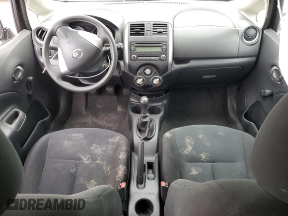 2014 Nissan Note S with VIN 3N1CE2CP6EL360079, listed as a Copart auction lot 50727085 with Not Provided miles and Salvage Title. Bid and sale history available at DreamBid. Image 8.