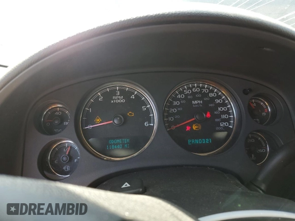 2007 Chevrolet Tahoe LTZ с VIN 1GNFK13077R212834, выставлен на аукционе Copart как лот 55118685 с пробегом 118 440 миль миль и Списание • Salvage title. История ставок и продаж доступна на DreamBid. Изображение 9.