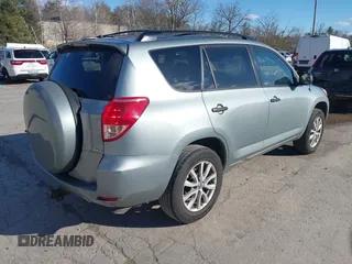 2008 Toyota RAV4 with VIN JTMBK33V486036696, listed as a IAAI auction lot 41718683 with 220,406 mi miles. Bid and sale history available at carsss.com. Image 4.