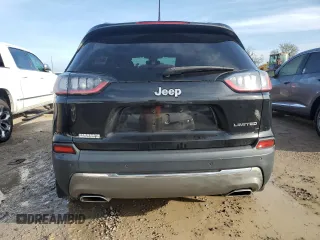 2019 Jeep Cherokee Limited with VIN 1C4PJLDN5KD135764, listed as a Copart auction lot 73637184 with 56,718 mi miles and Salvage Title. Bid and sale history available at DreamBid. Image 6.