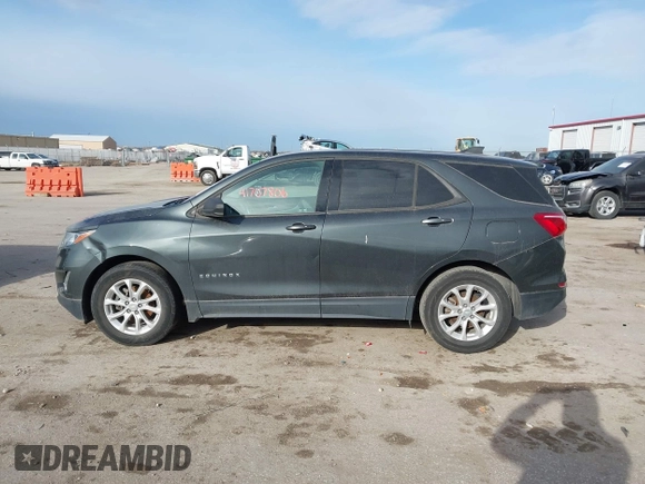 2019 Chevrolet Equinox LS with VIN 3GNAXHEV2KS564335, listed as a IAAI auction lot 41707806 with 131,694 mi miles and . Bid and sale history available at carsss.com. Image 15.