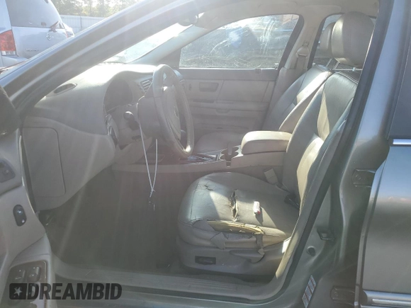 2004 Mercury Sable LS Premium with VIN 1MEHM55S84A614002, listed as a Copart auction lot 56582965 with 185,589 mi miles and Salvage title. Bid and sale history available at DreamBid. Image 7.