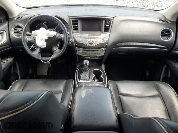 2019 Infiniti QX60 Pure with VIN 5N1DL0MM3KC521717, listed as a Copart auction lot 55483915 with 118,757 mi miles and Salvage title. Bid and sale history available at DreamBid. Image 8.