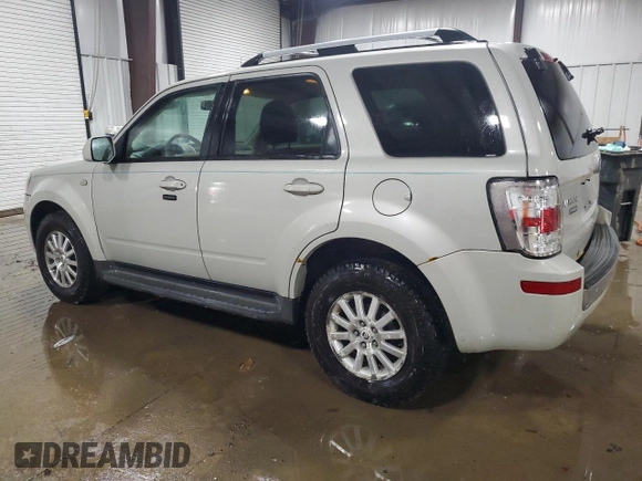 2009 Mercury Mariner Premier with VIN 4M2CU97G59KJ20381, listed as a Copart auction lot 56682175 with 155,896 mi miles and Salvage title. Bid and sale history available at DreamBid. Image 2.