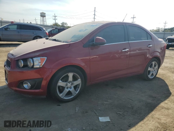 2014 Chevrolet Sonic LTZ with VIN 1G1JE5SH2E4141974, listed as a Copart auction lot 69660794 with 78,038 mi miles and Salvage Title. Bid and sale history available at carsss.com. Image 1.