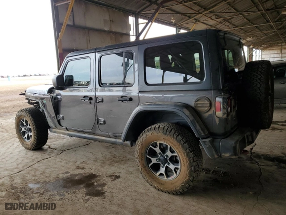 2019 Jeep Wrangler Unlimited Rubicon with VIN 1C4HJXFN1KW519098, listed as a Copart auction lot 47869125 with 113,109 mi miles and Salvage Title. Bid and sale history available at carsss.com. Image 2.