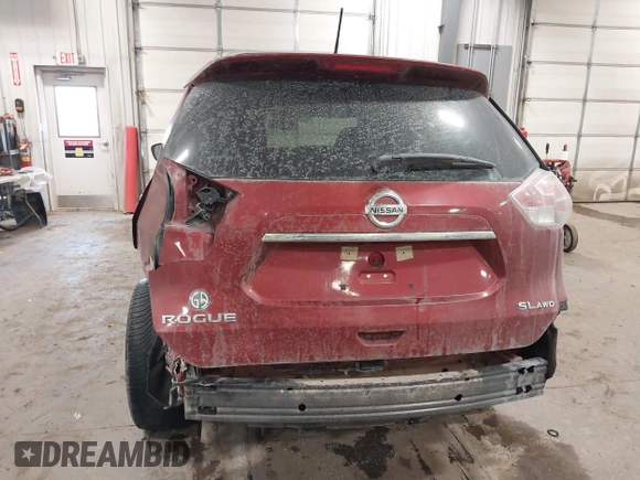 2015 Nissan Rogue SL with VIN 5N1AT2MV8FC754666, listed as a IAAI auction lot 41105253 with 74,547 mi miles. Bid and sale history available at carsss.com. Image 17.