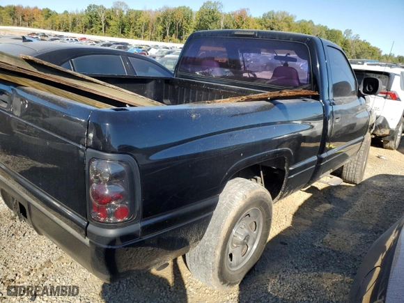 1999 Dodge Ram 1500 with VIN 1B7HC16X9XS241655, listed as a Copart auction lot 75733264 with 108,051 mi miles and Clean Title. Bid and sale history available at carsss.com. Image 3.