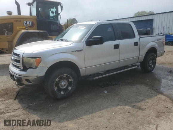 2014 Ford F-150 XL with VIN 1FTFW1EF6EFA47209, listed as a Copart auction lot 51670045 with 247,401 mi miles and Salvage Title. Bid and sale history available at carsss.com. Image 1.