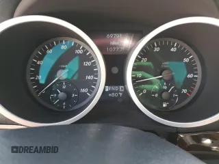 2005 Mercedes-Benz SLK 230/320 with VIN WDBWK56FX5F059587, listed as a Copart auction lot 52400565 with 69,791 mi miles and Salvage title. Bid and sale history available at DreamBid. Image 9.